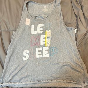 Pajama tank top